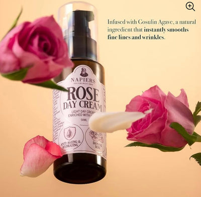 Napiers Rose Day Cream Aurina Pop UP Ltd