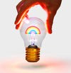 Cordless Lightbulb - Rainbow