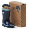 Wellie Boot Matches Holder with 25 Matches - Blue