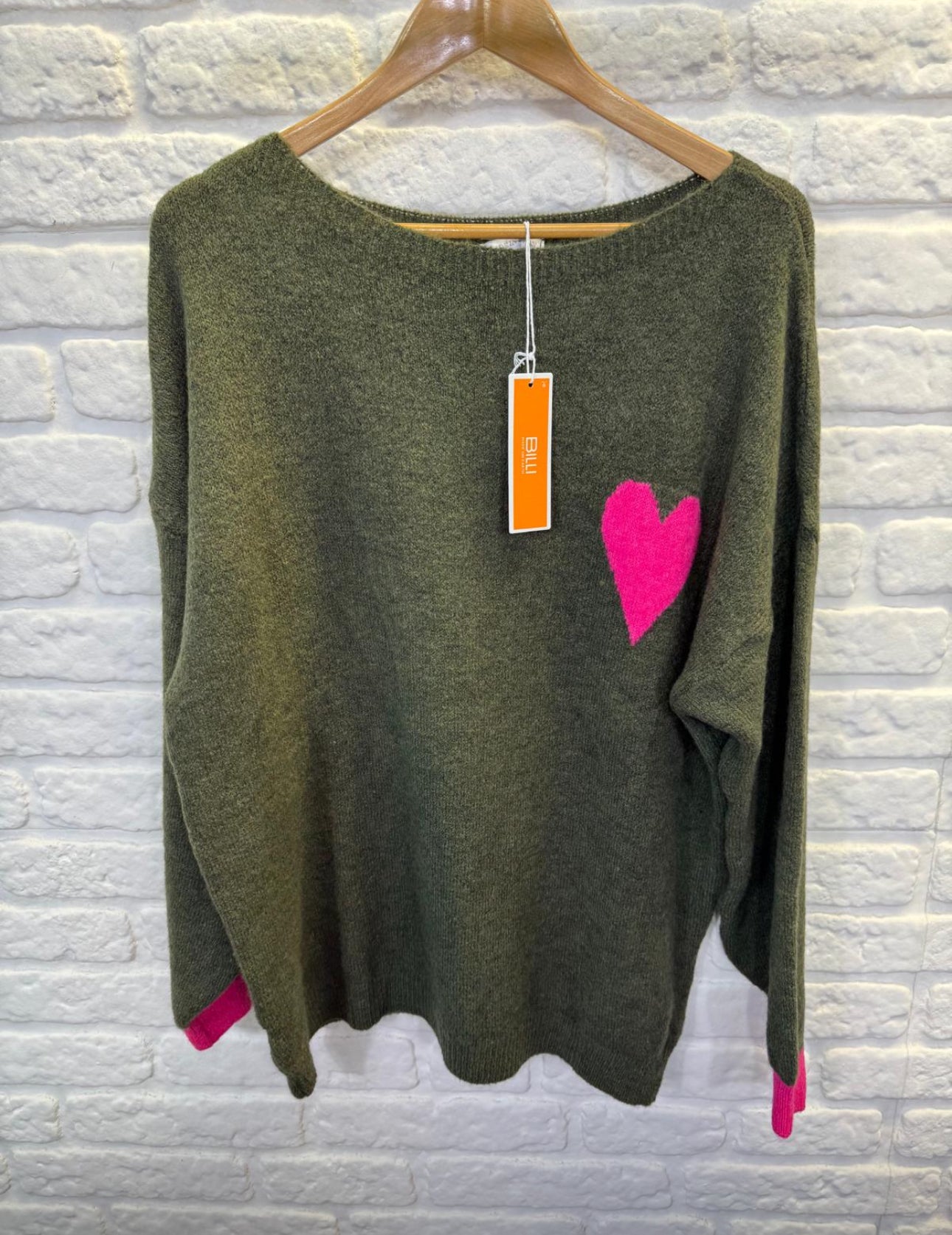 Holly Heart Jumper