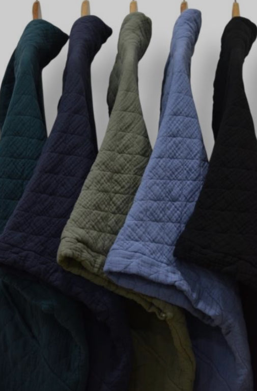 Quilted Coatigan