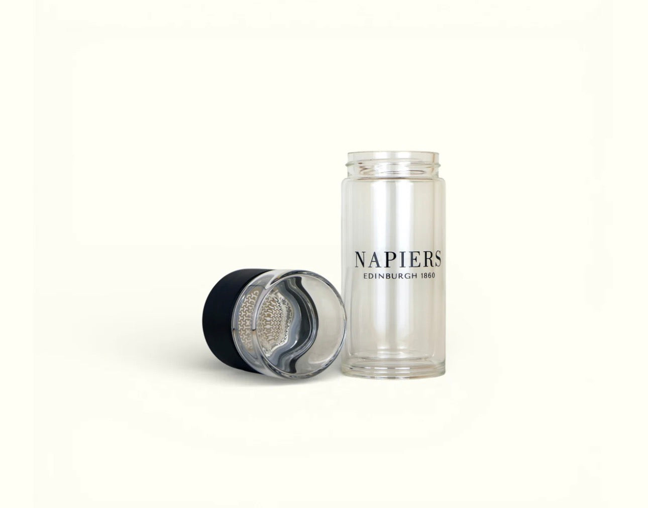 Napiers Double Walled Glass Tea Cup