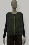 Bella Buttoned Teddy Gilet
