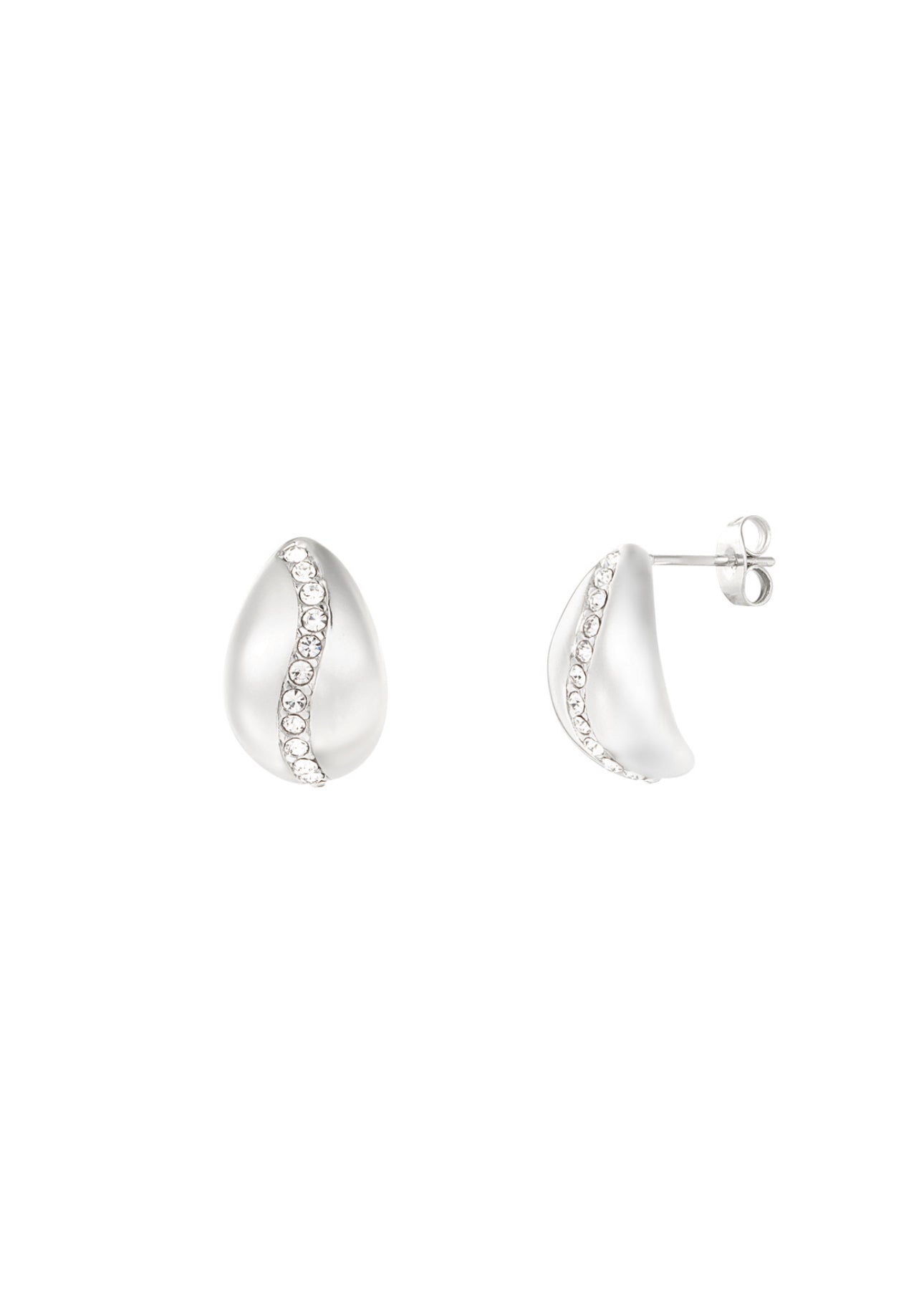 Small Drop Rhinestone Earring Aurina Ltd