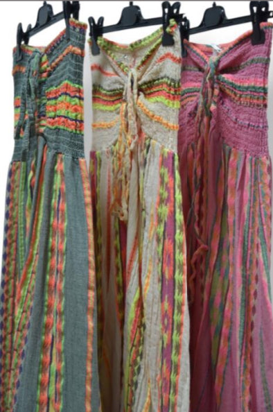 Boho Aztec Skirt Dress