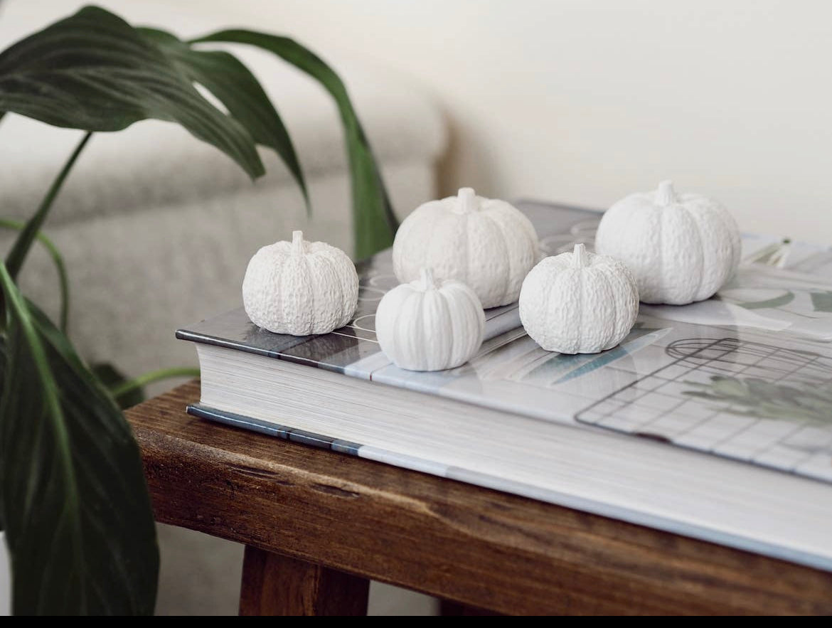 Concrete Pumpkins