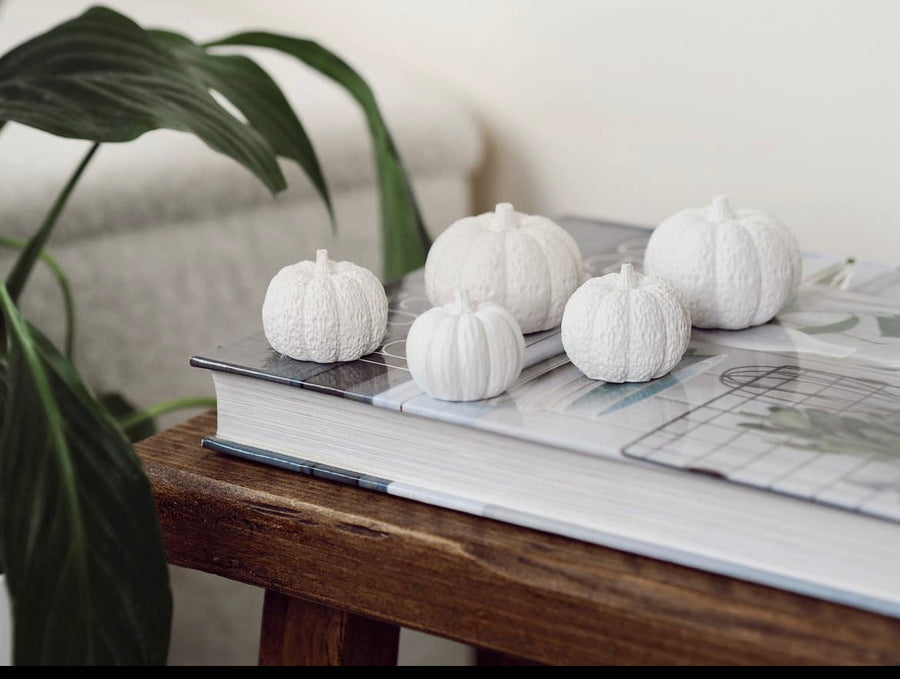 Concrete Pumpkins