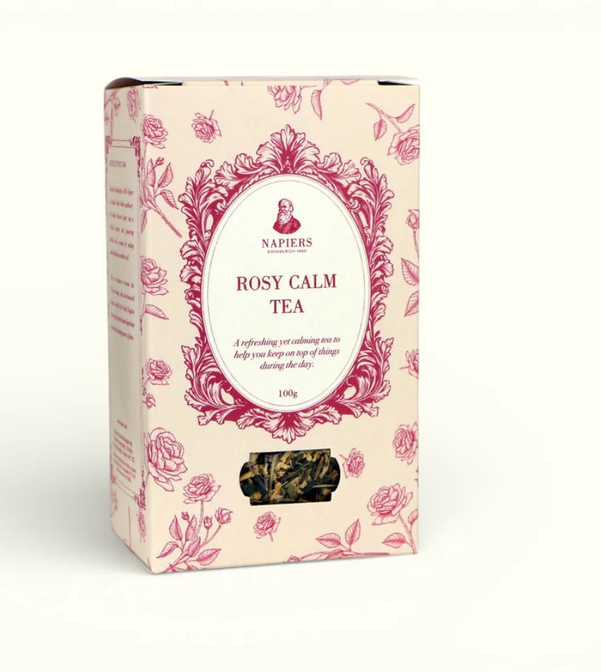 Napiers Rosy Calm Herbal Tea Blend Aurina Pop UP Ltd