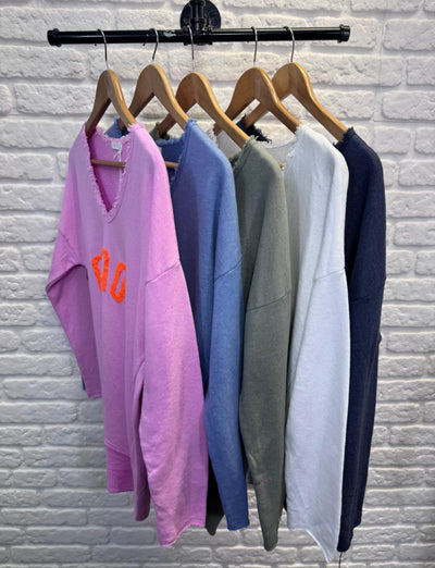 Ciao! V Neck Sweat Shirt