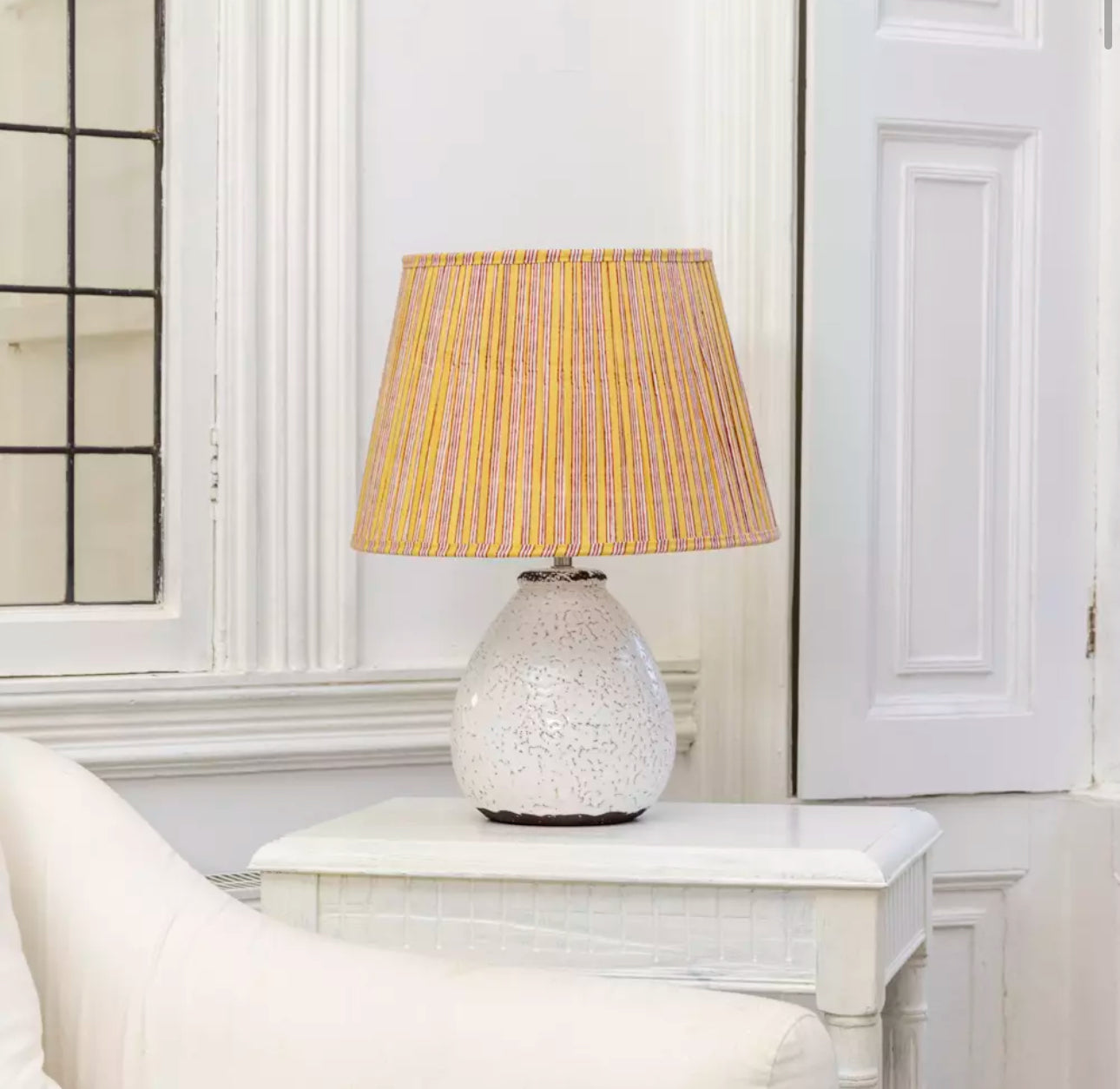 Butterscotch Stripe Lampshade - 35 cm