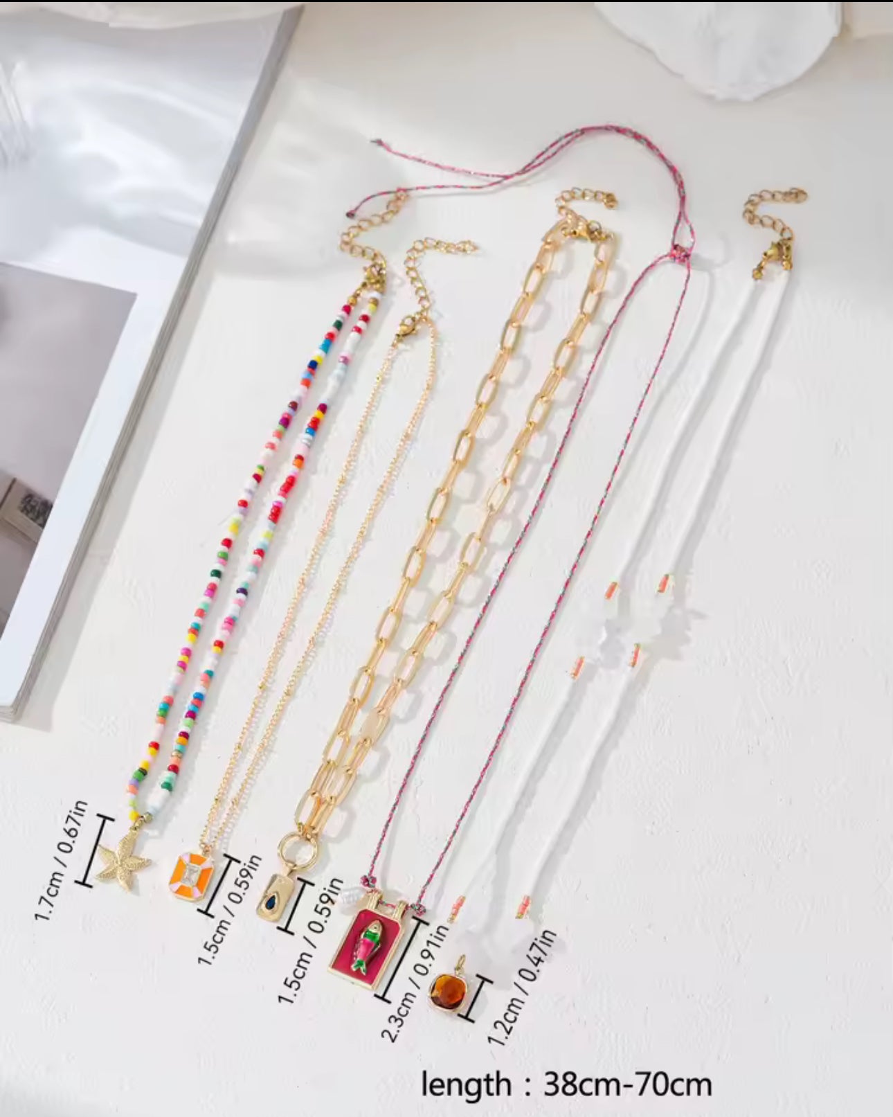 Beaded Summer Necklaces