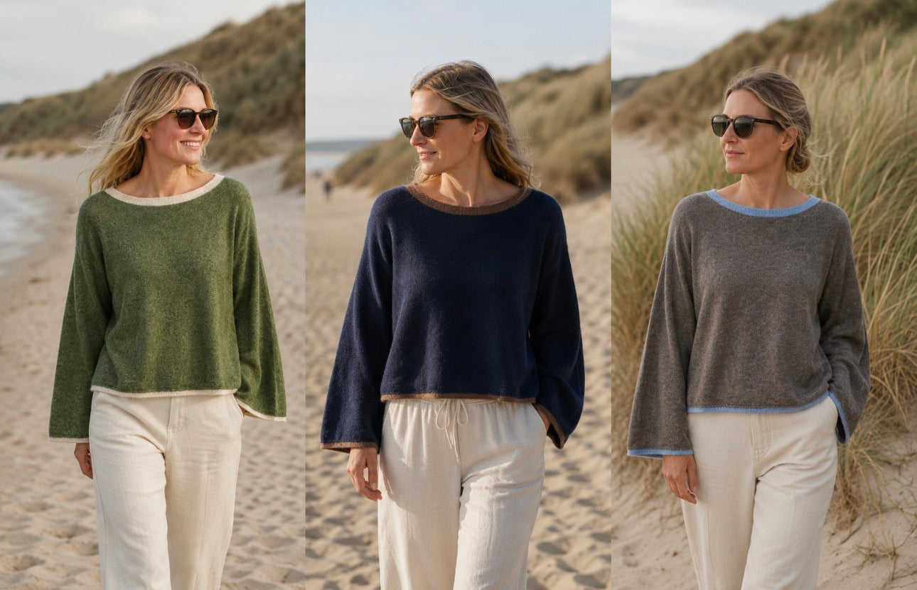 Charlotte Contrast Trim Jumper
