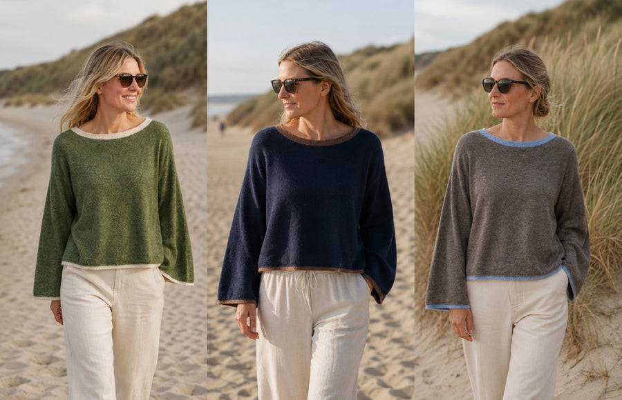 Charlotte Contrast Trim Jumper