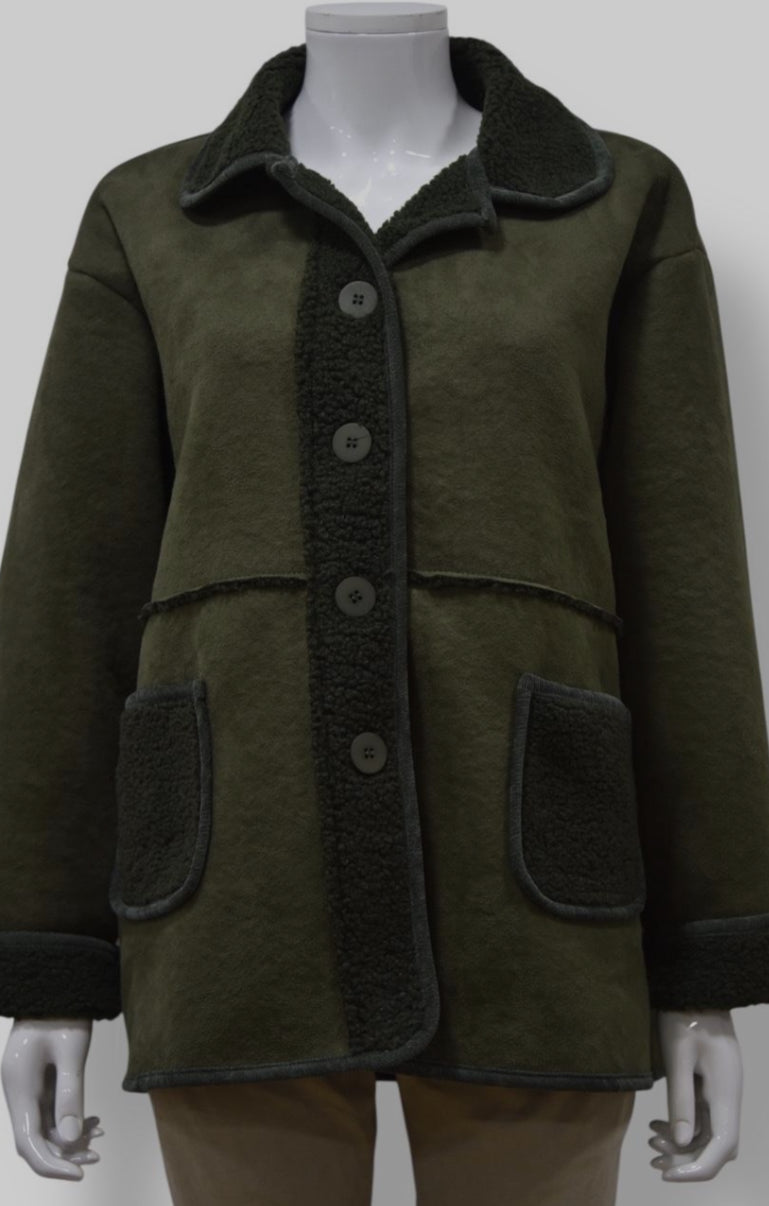 Victoria Faux Shearling Coat