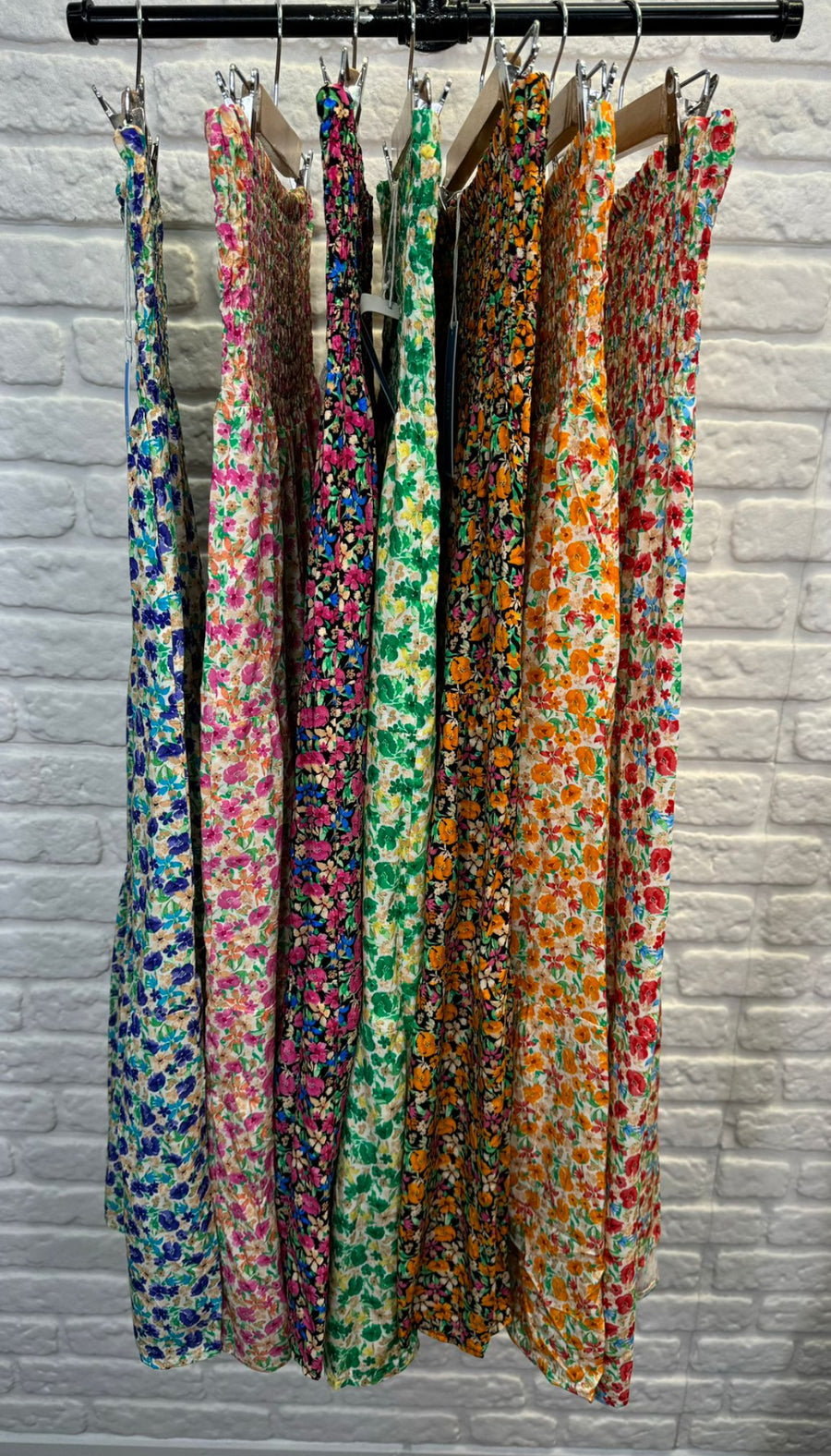 Spring Pattern Skirt Dress