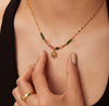 Bright Beads Necklace with Mini Sun