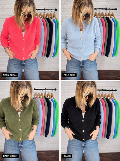 Annie Alpaca Blend Cardigan –