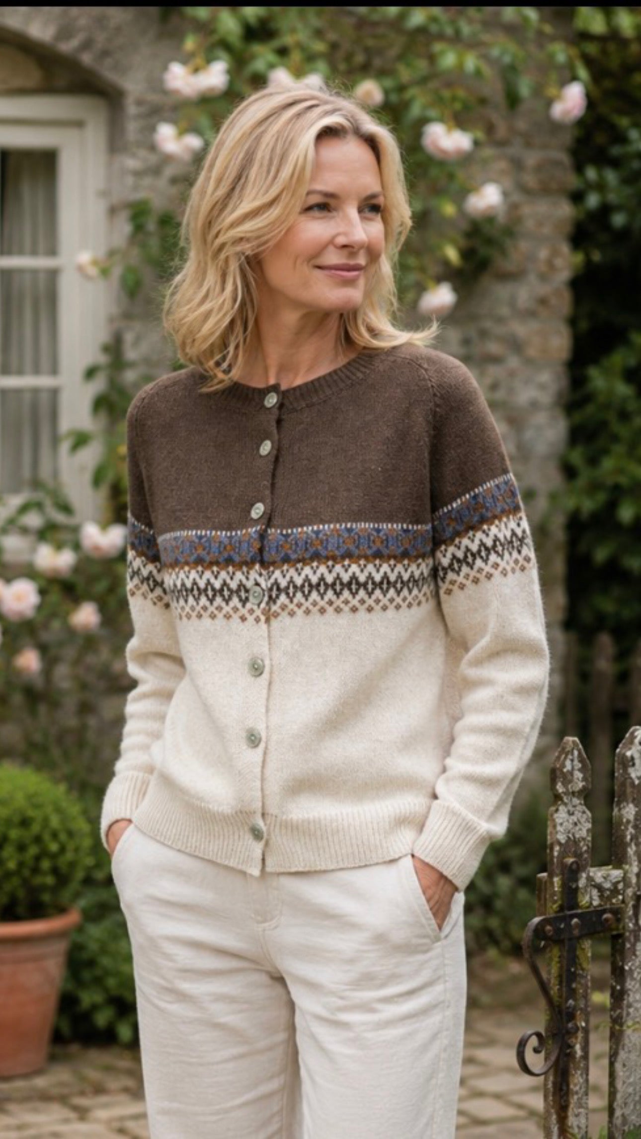 Bramble Cashmere Cardigan