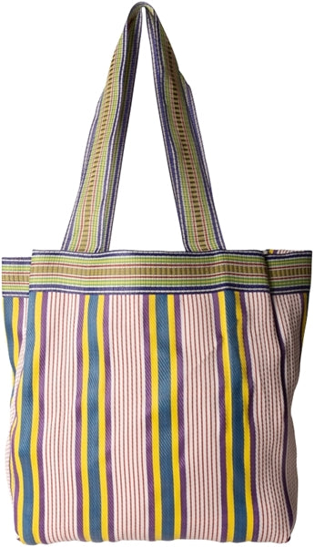 Striped Tote Bag