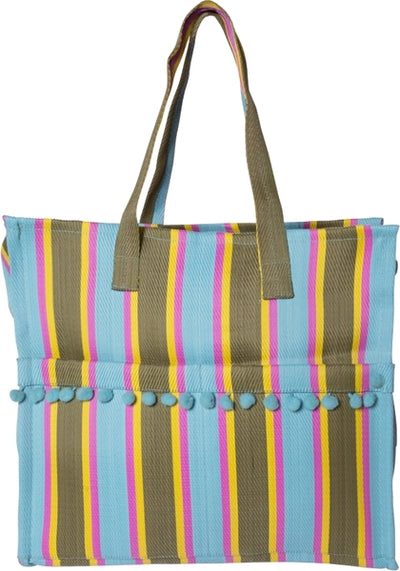 Melissa Striped Tote Bag