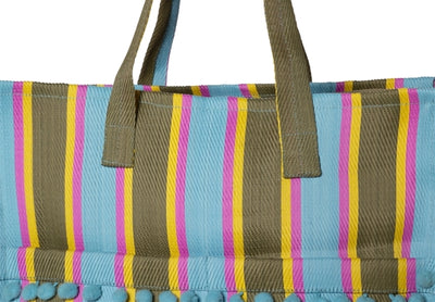 Melissa Striped Tote Bag