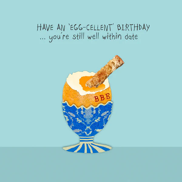 Have an egg-cellent birthday card