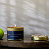 Navy Blue Scented Candle Tin