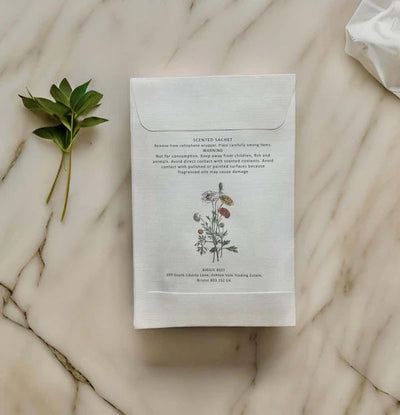 Large Scented Sachet- Lime, Basil and Mandarin Aurina Pop UP Ltd