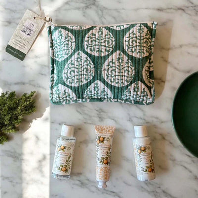 Green Weekend Bag Set Aurina Pop UP Ltd