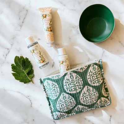 Green Weekend Bag Set Aurina Pop UP Ltd
