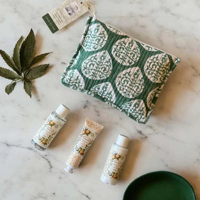 Green Weekend Bag Set Aurina Pop UP Ltd