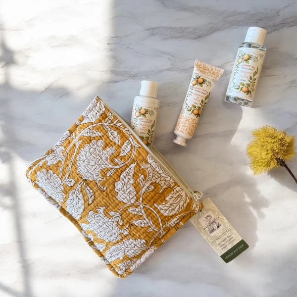 Yellow Weekend Bag Set Aurina Pop UP Ltd