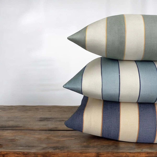 Chilla Sage Green Stripe Cushion