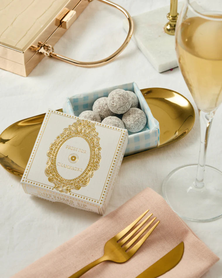 Press for Champagne! Marc De Champagne Truffles - The Chocolate Gift Company