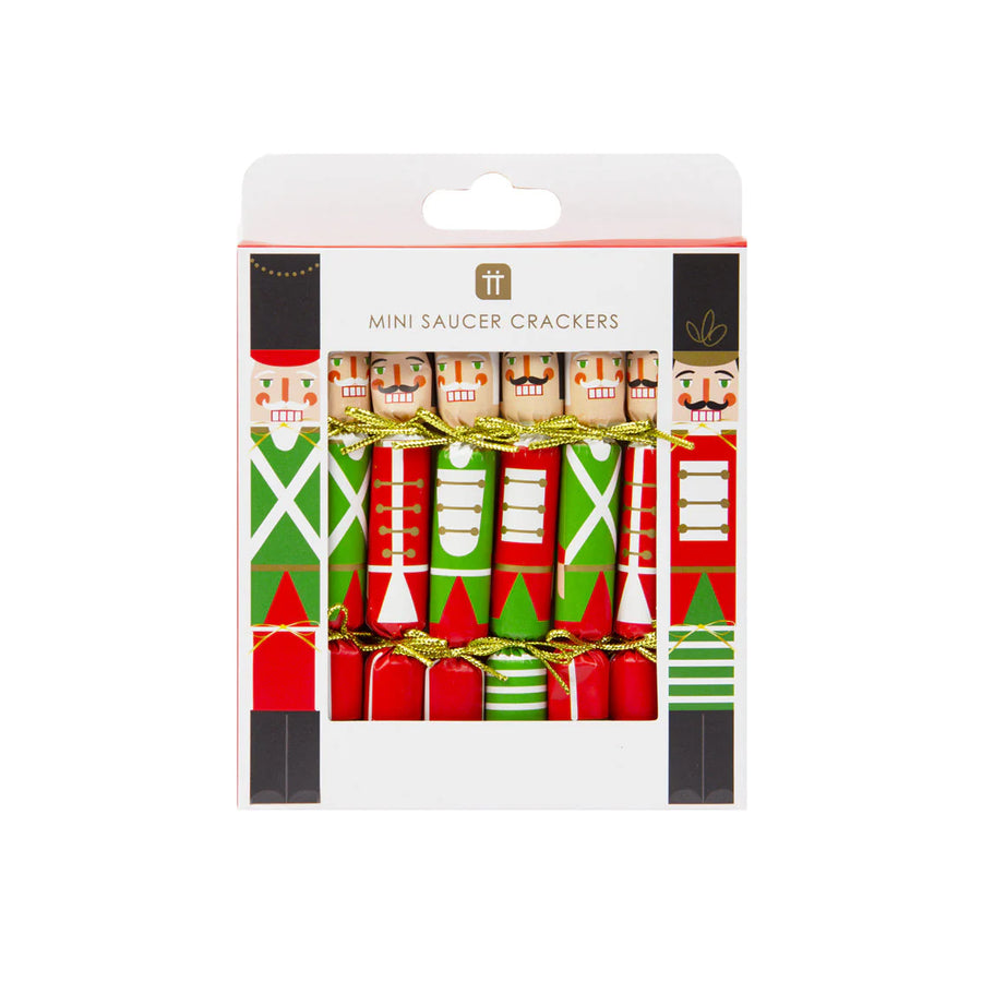 Mini Nutcracker Christmas Crackers