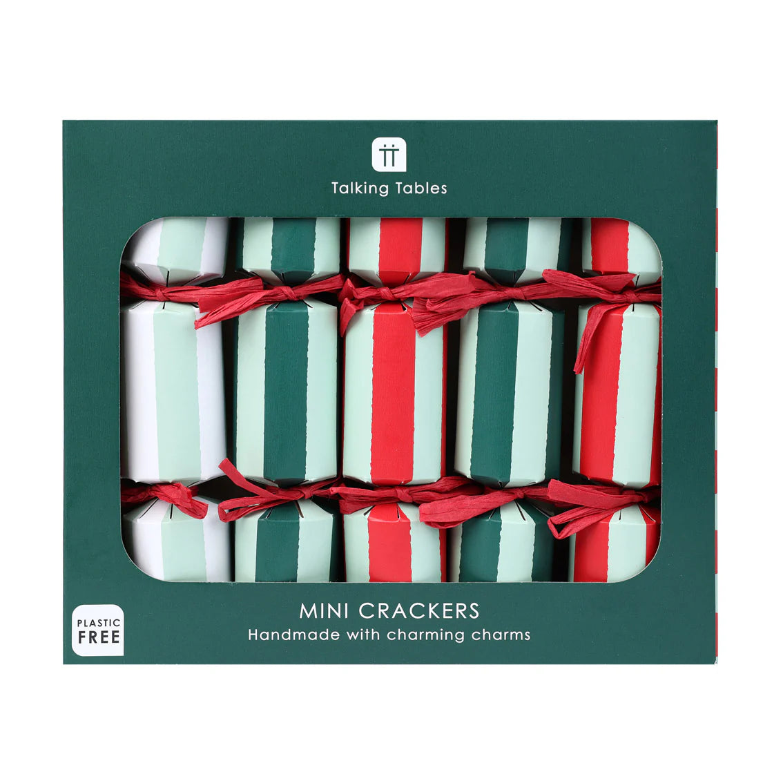 Striped Christmas Mini Crackers