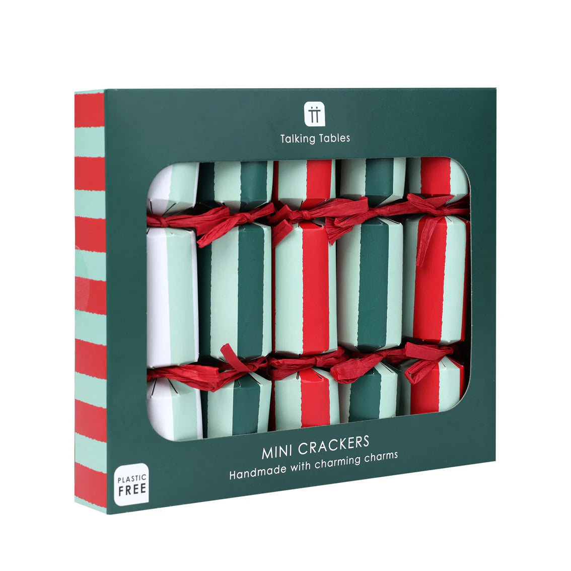 Striped Christmas Mini Crackers