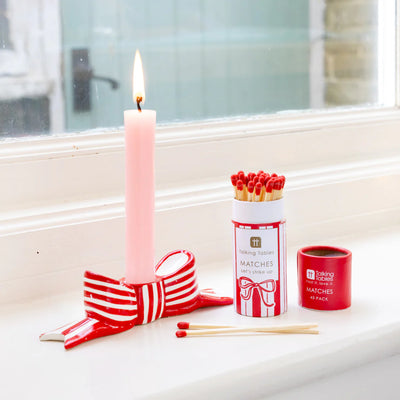Red Bow Small Matches