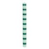 Green Stripe Dinner Candle