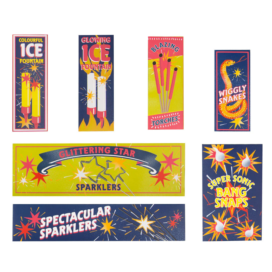 Pop Bang Spark Blue Indoor Explosive Set