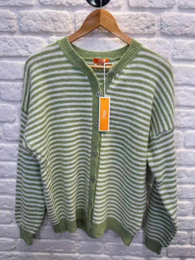 Ava Striped Cardigan Aurina Pop UP Ltd