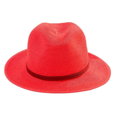 Leather Band Fedora Aurina Ltd