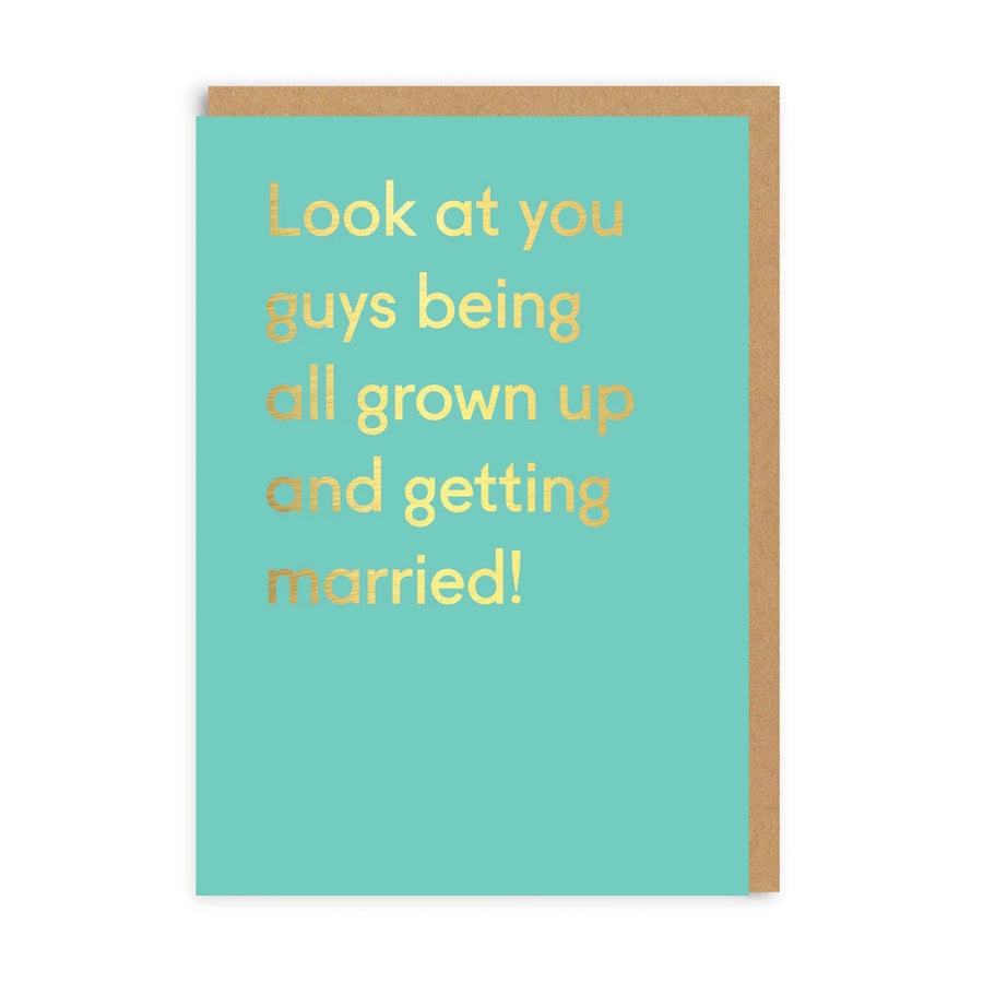 Look At You Guys Greeting Card