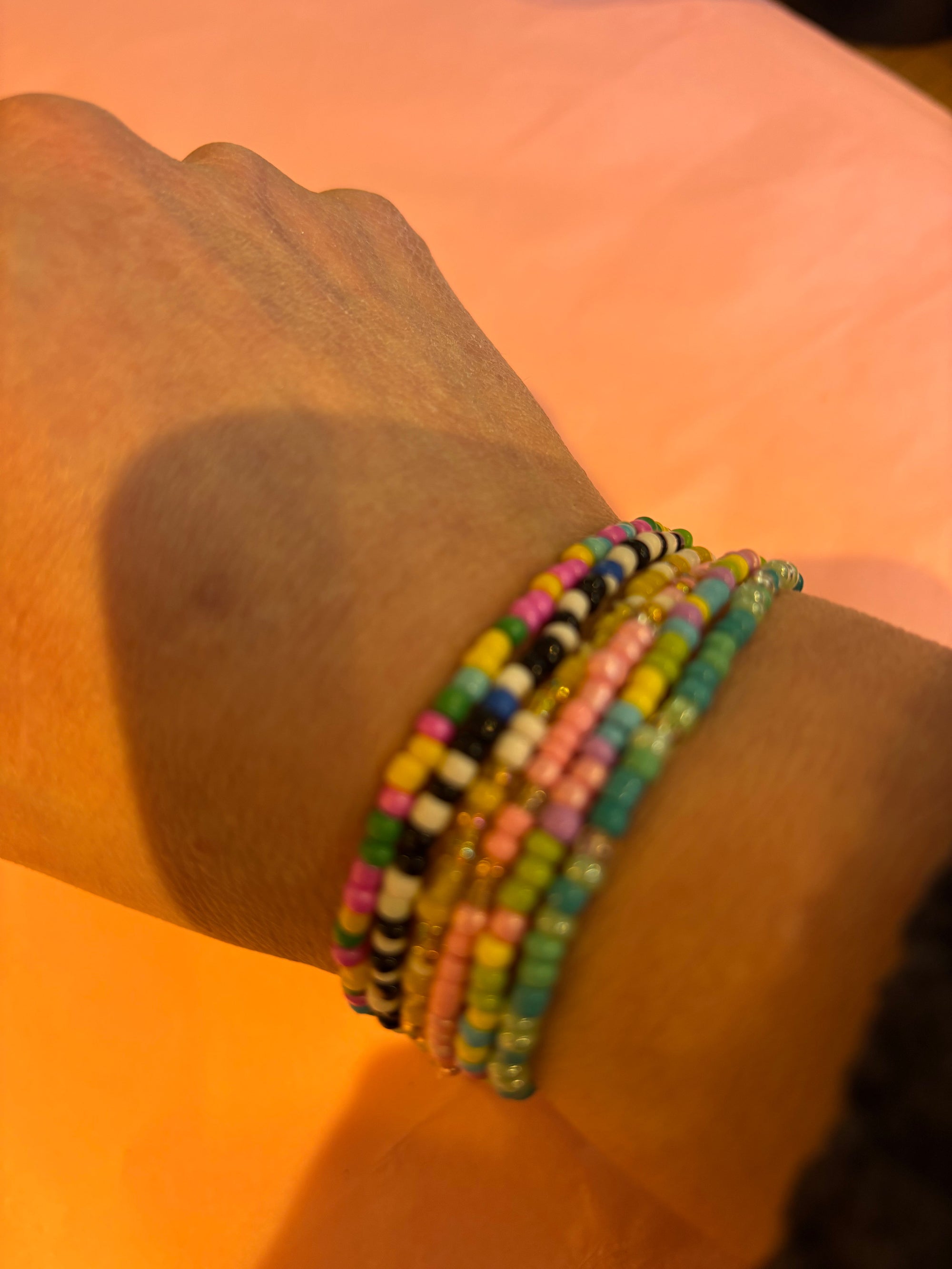 Summer Beaded Bracelet Aurina Pop UP Ltd