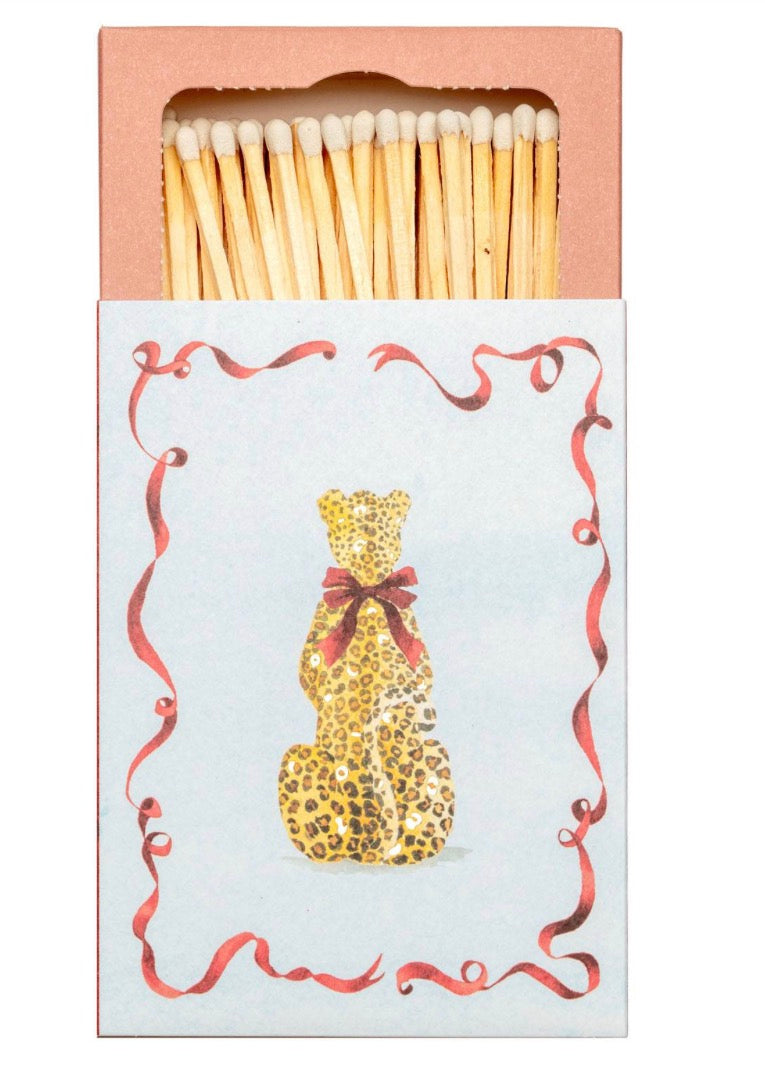 Leopard With A Bow Matches
