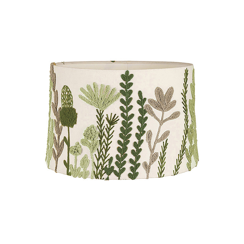 Green Tapered Harvest Lampshade