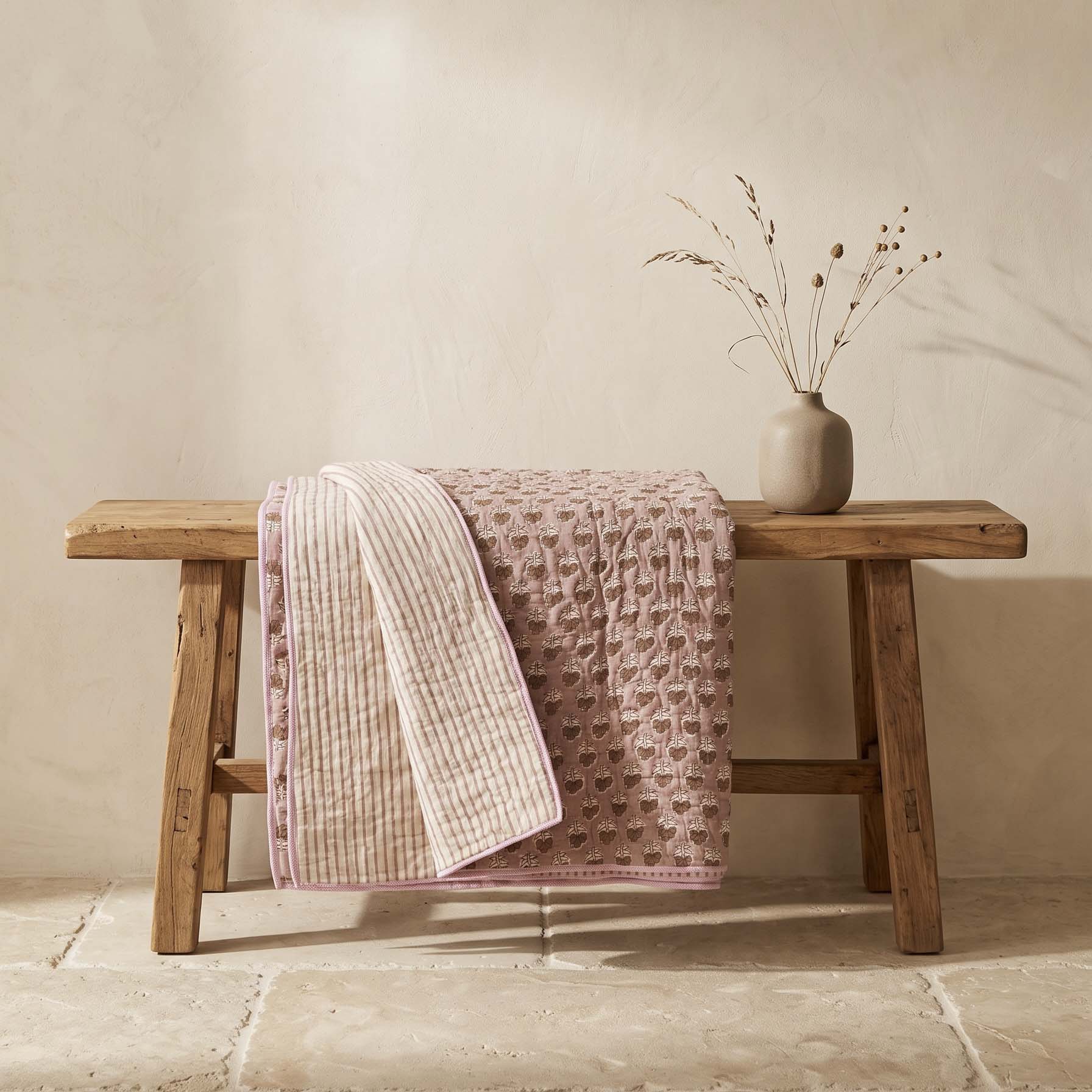 Lulu Kantha Bed Spread