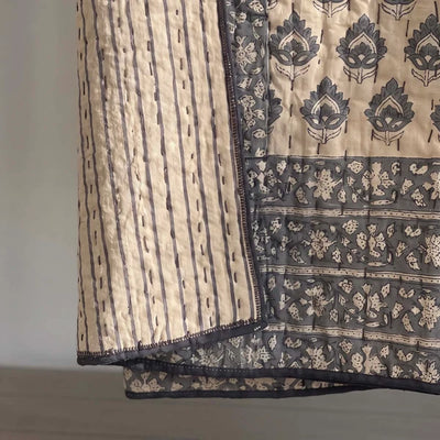 Peta Kantha Bed Spread