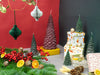 Giant Recycled Candle Christmas Tree - Red
