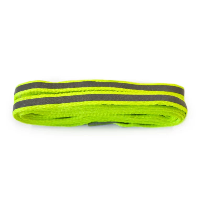 Luxury Shoe Laces - Reflective Fluro Yellow